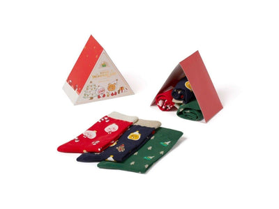 Winter Wonderland Socks Gift Set (3p) - Daebak