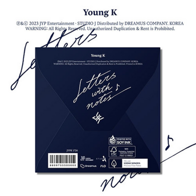 Young K (DAY6) - Letters with notes (1st Album) Albums